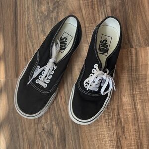 Vans Black premium authentic Platform Sneakers
